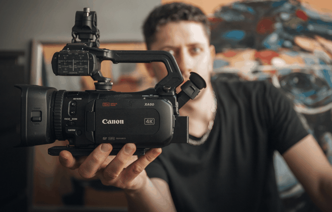 Caméscope-4K-Canon-XA50