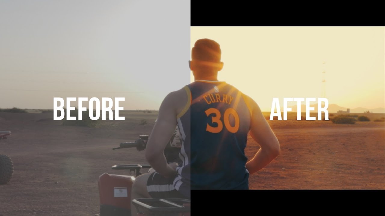 CINEMATIC COLOR GRADING - Video editing services by Les As Frenchies